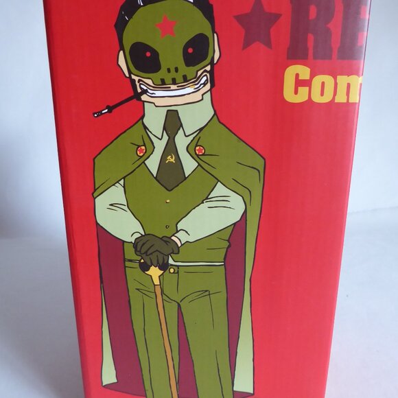 NEW 2006 MUTTPOP LUCHA LIBRE CCCP RED TIDE DR GOBI DESIGNER VINYL FIGURES KOZIK - Picture 2 of 16